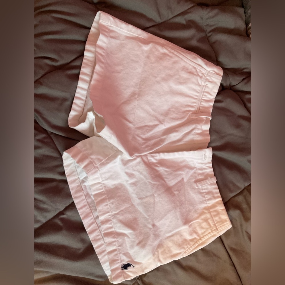 White Polo shorts